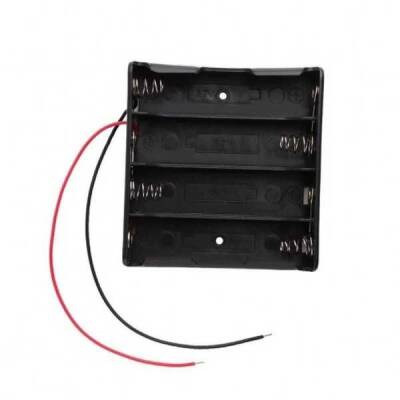 4'lü 18650 Pil Yuvası-Lityum/Li-Ion - Robolink (1)