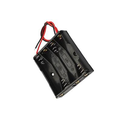 4'lü AAA Pil Yuvası - Robolink (1)