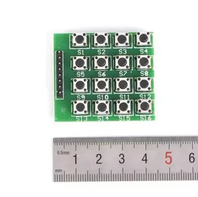 4x4 Push Buton Keypad - 4 data-big=