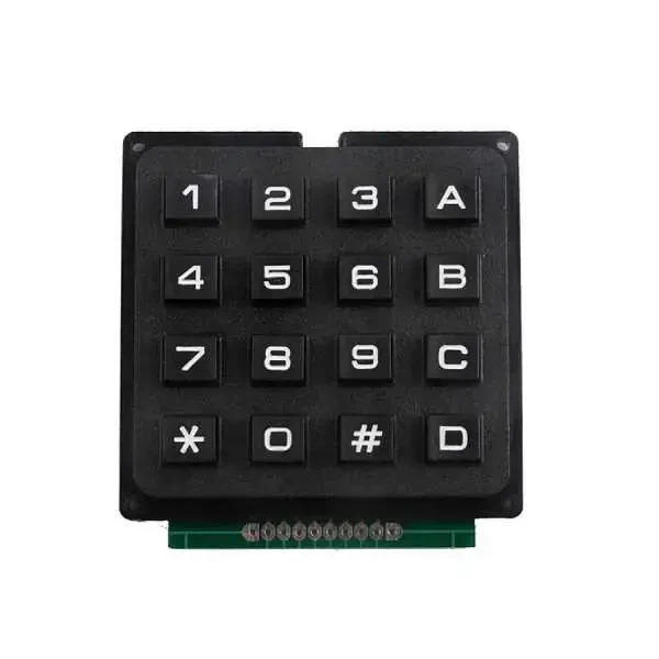 4x4 Tuş Takımı - Siyah - 1