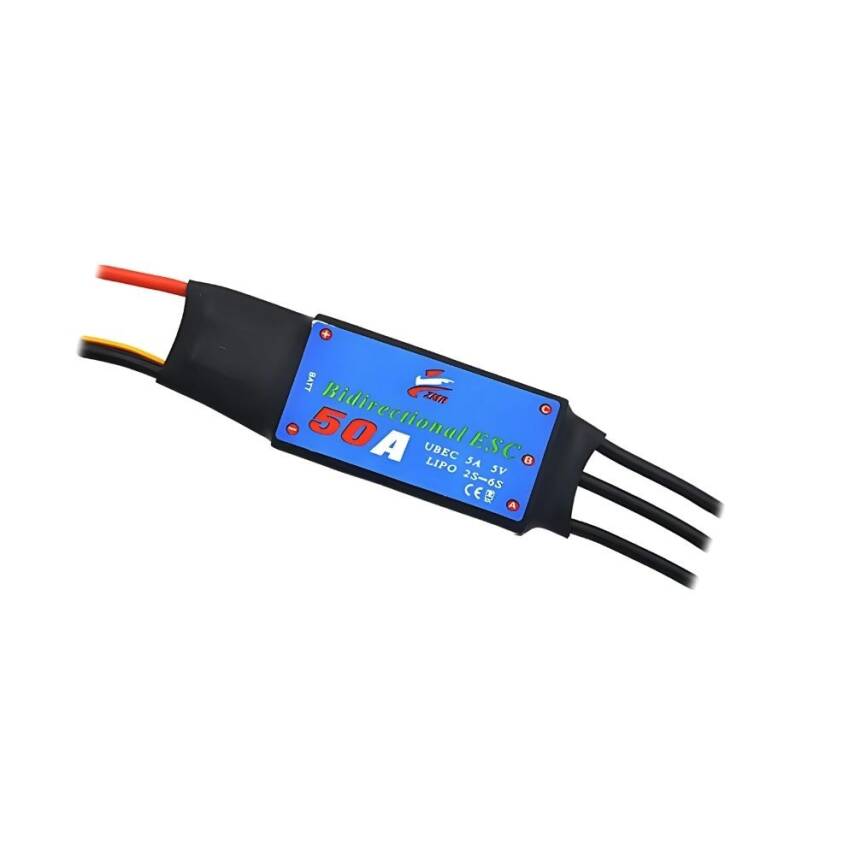 50A Çift Yönlü Fırçasız ESC - 1
