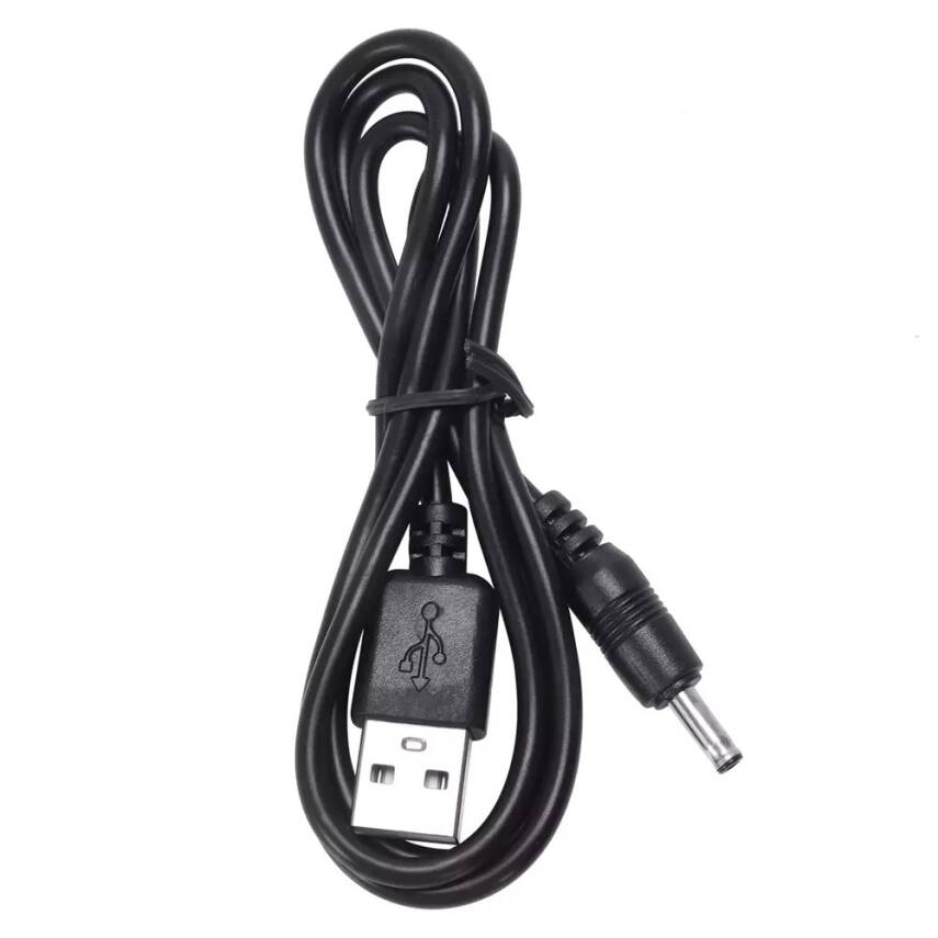 5.5x2.1mm DC Jack USB Güç Kablosu - 1