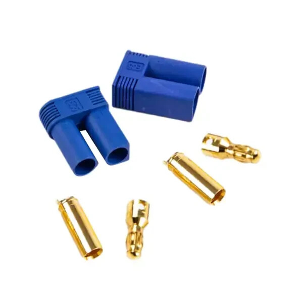 5mm EC5 Banana Batarya Konnektörü (Erkek-Dişi Set) - Robolink