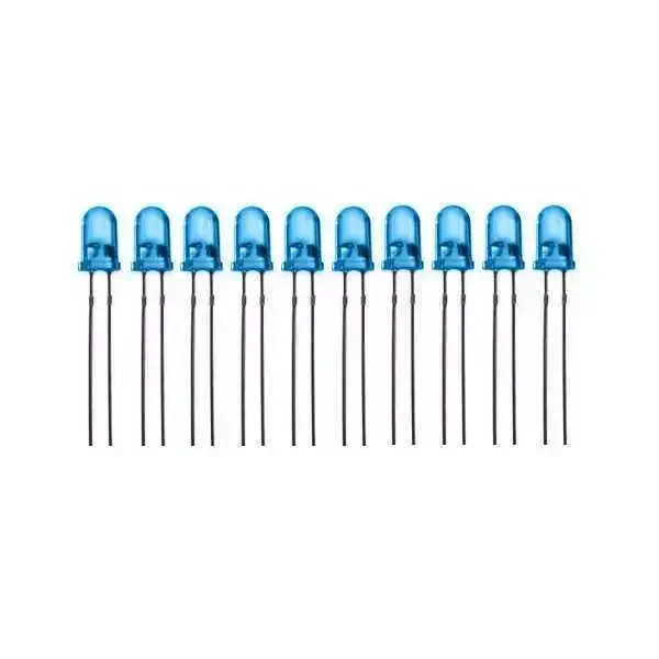 5mm Mavi Led - 10 Adet - 1