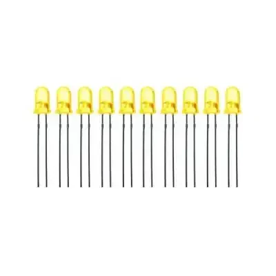 5mm Sarı Led - 10 Adet 