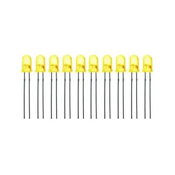 5mm Sarı Led - 10 Adet - 1