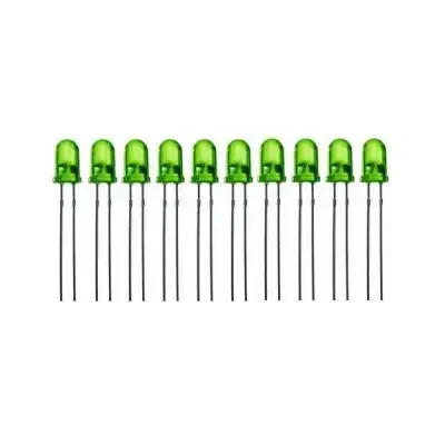 5mm Yeşil Led - 10 Adet - 1 data-big=