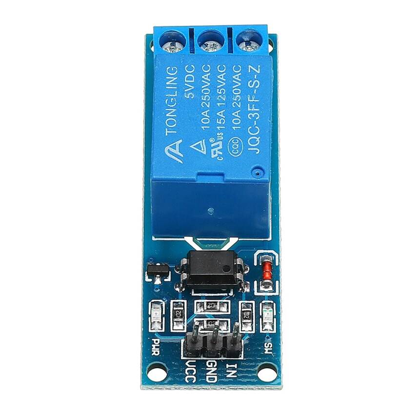 5V 1 Kanal Röle Kartı - Optocoupler Korumalı - 2