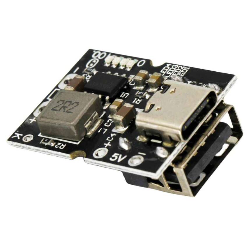 5V 2A Boost ve Şarj Modülü - Type-C - 2