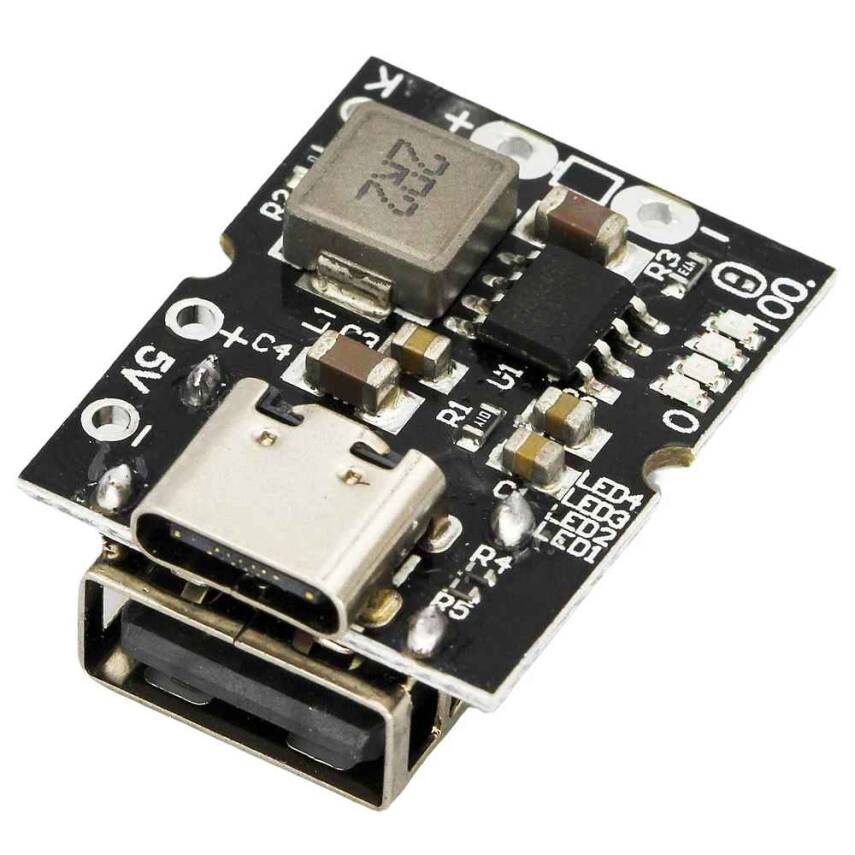 5V 2A Boost ve Şarj Modülü - Type-C - 1