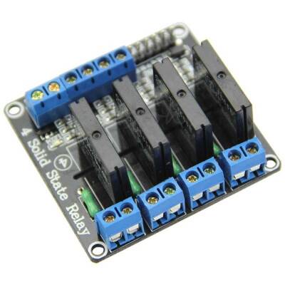 5V 4 Kanal Solid State Röle Kartı - Robolink (1)