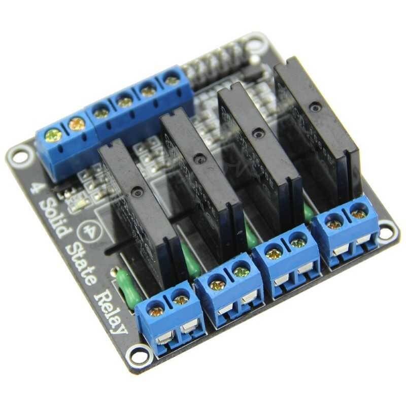 5V 4 Kanal Solid State Röle Kartı - 2
