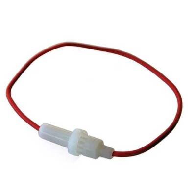 5x20 Kablolu Sigorta Yuvası - Beyaz - Robolink