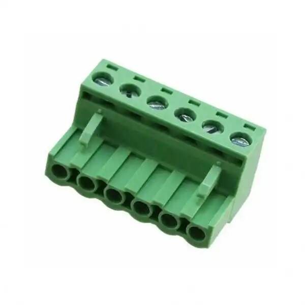 6 Pin 5.08mm Geçmeli Klemens-Dişi - 1