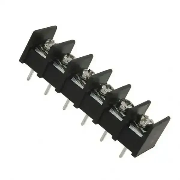 6 Pin Bariyer Klemens-7.62mm - 1
