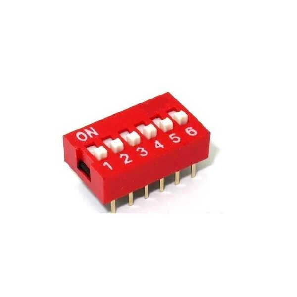 6 Pin Dip Switch - 1