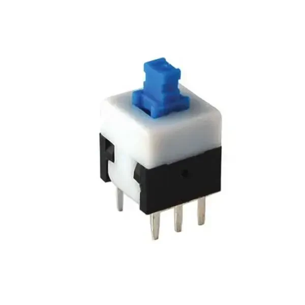 6 Pinli Yaylı Buton - 7x7mm - 1