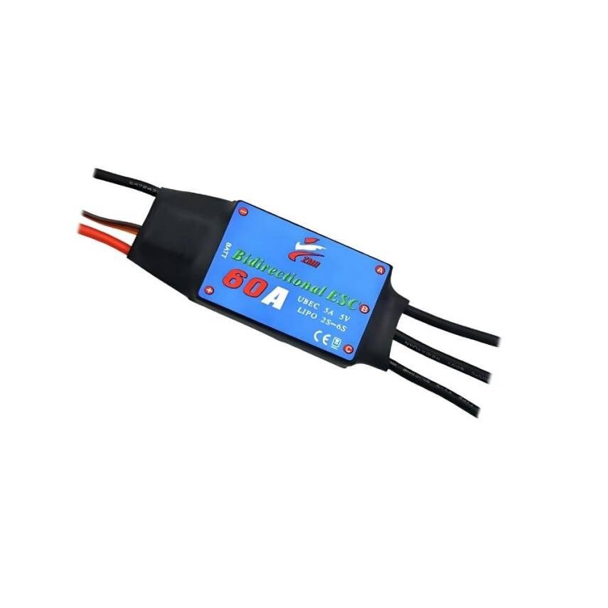 60A Çift Yönlü Fırçasız ESC - 1