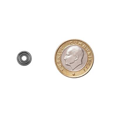 623 ZZ Minyatür Rulman - 3mm İç Çap - Robolink (1)