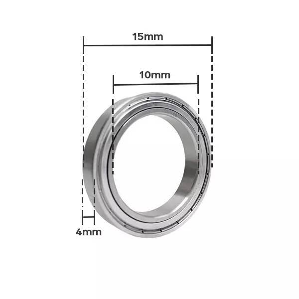6700 ZZ Rulman - 10mm İç Çap - 2