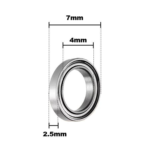 674 ZZ Rulman - 4mm İç Çap - 3