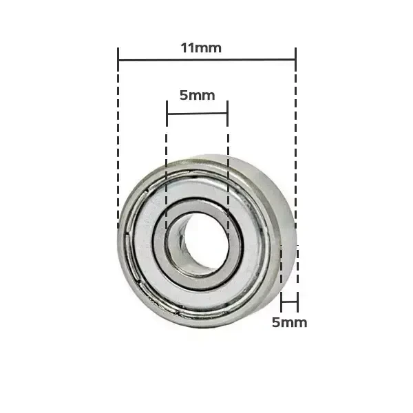 685 ZZ Rulman - 5mm İç Çap - 2