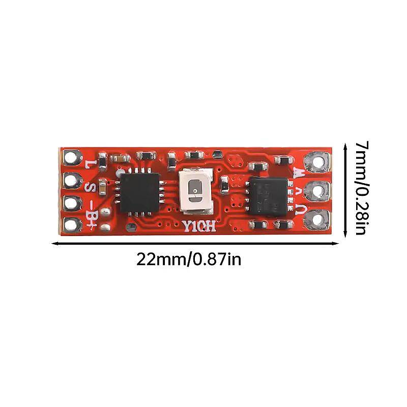 6A Mikro Fırçasız Motor ESC Sürücü Kartı - 1S-2S Li-Po - 3