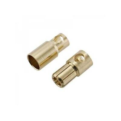 6mm Banana Bullet Plug Çifti - Robolink