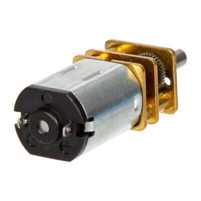 6V 12mm 300 RPM Redüktörlü Mikro DC Motor - Robolink Teknoloji (1)