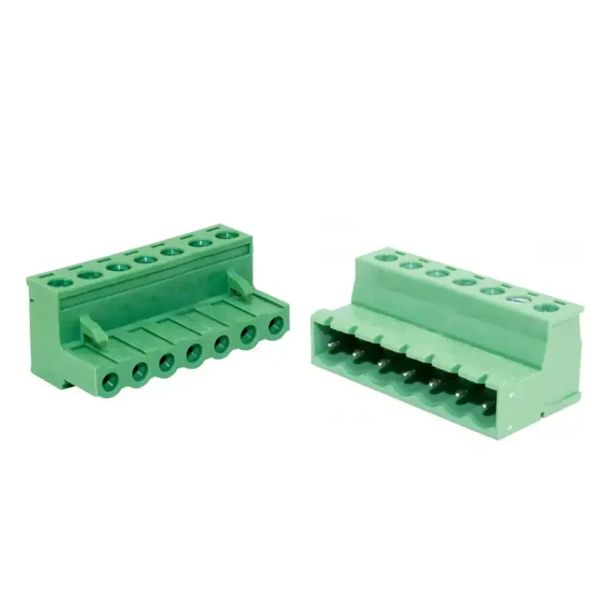 7 Pin Kablo Birleştirici Klemens - 5.08mm - 1