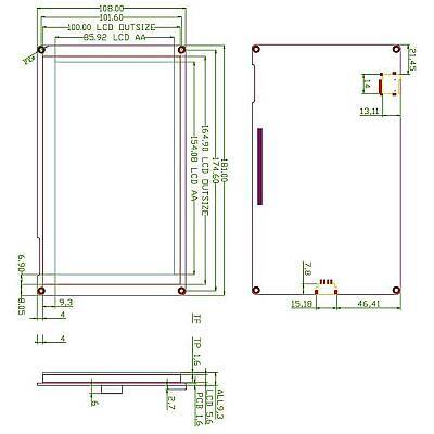 7.0 inch Nextion Intelligent Series HMI Resistive Dokunmatik Ekran NX8048P070-011R - 5 data-big=