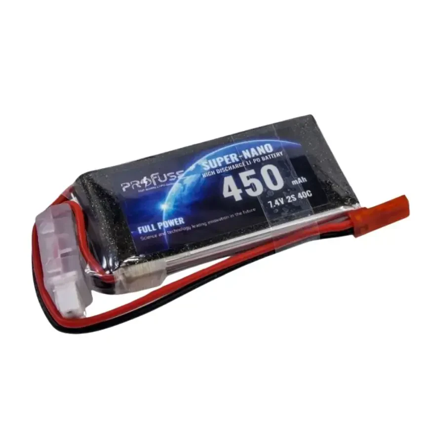 7.4V 2S 450mAh 40C Lipo Batarya - 1