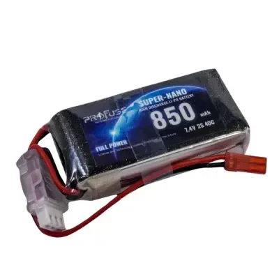 7.4V 2S 850mAh 40C Lipo Batarya - 1 data-big=