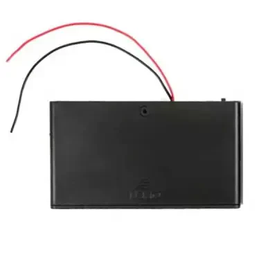 8'li AA Pil Yuvası Kapaklı-Switchli - Robolink (1)