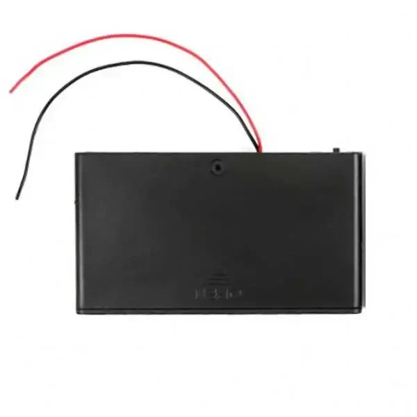 8'li AA Pil Yuvası Kapaklı-Switchli - 2