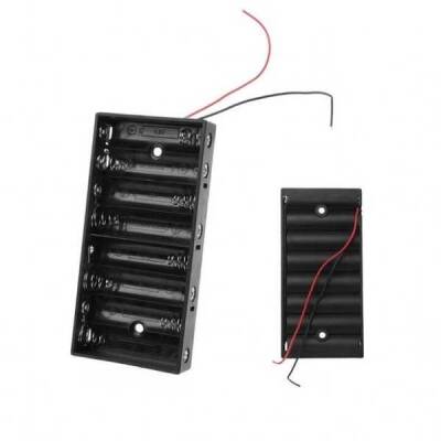 8'li AA Pil Yuvası - Robolink (1)