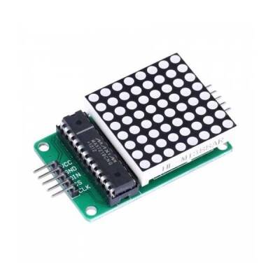 8x8 Kırmızı Dot Matrix Board - 1 data-big=