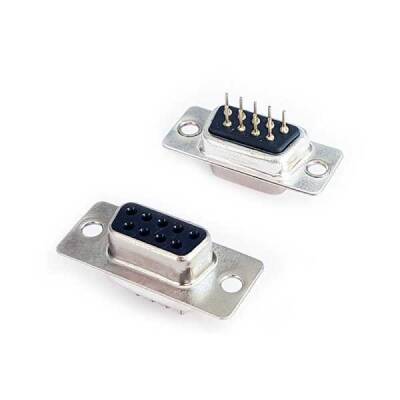 9 Pin Dişi D-Sub Konnektör - İğne Ayak - 1 data-big=