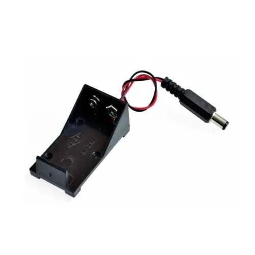 9V Pil Yuvası-Barrel Jacklı - 1
