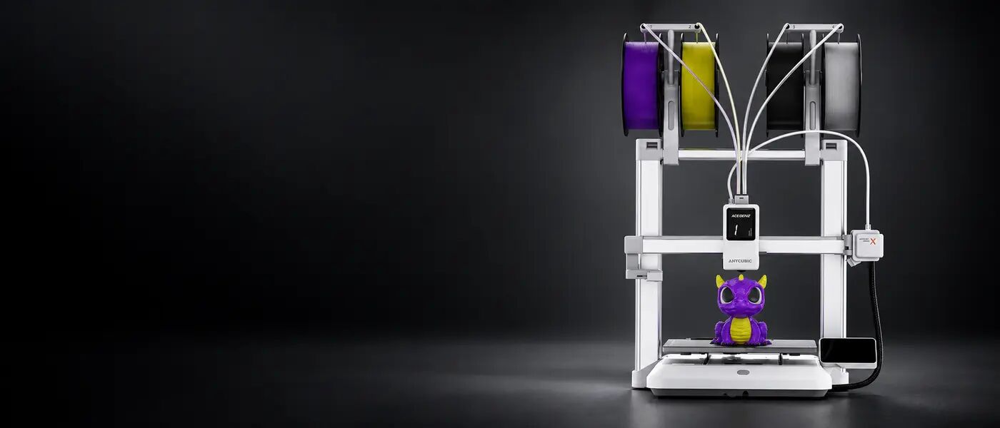 Anycubic Kobra X çok renkli 3D yazıcı