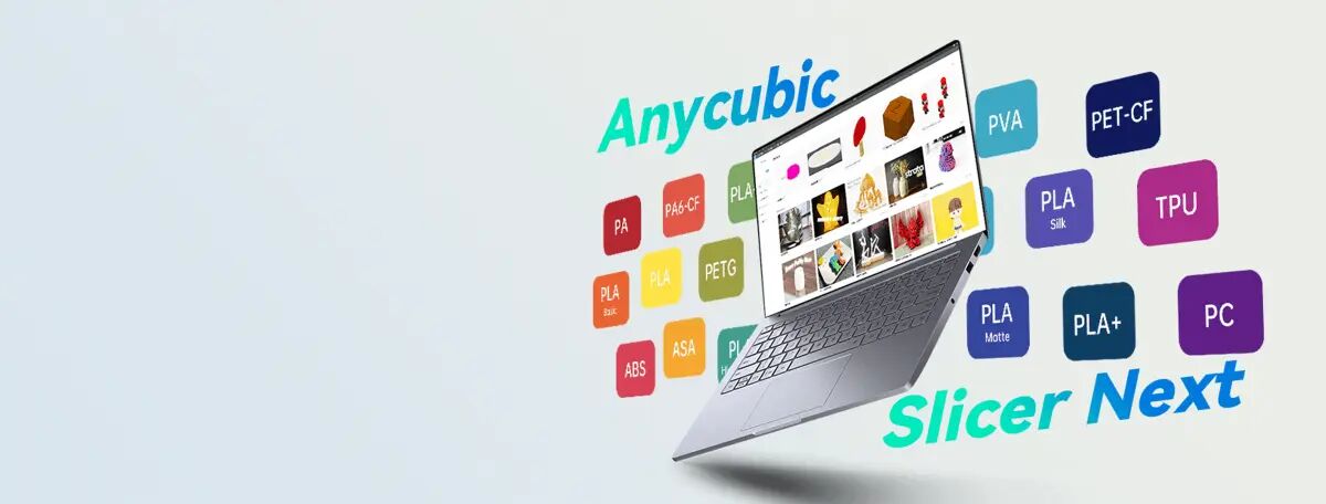 Anycubic Slicer Next ve mobil uygulama