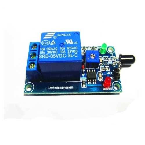 Alev Sensörlü Röle Kartı - 2