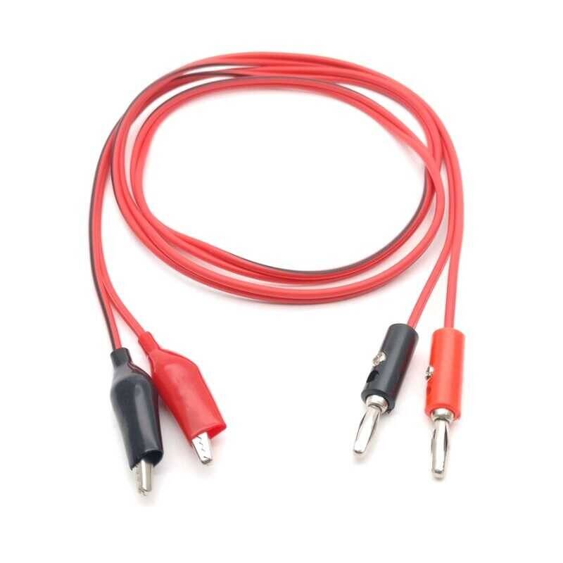 Krokodil-Banana Test Kablosu - 1 Metre - 1