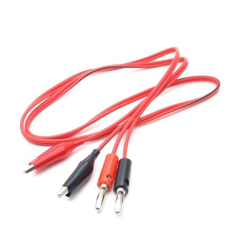 Krokodil-Banana Test Kablosu - 1 Metre - 2