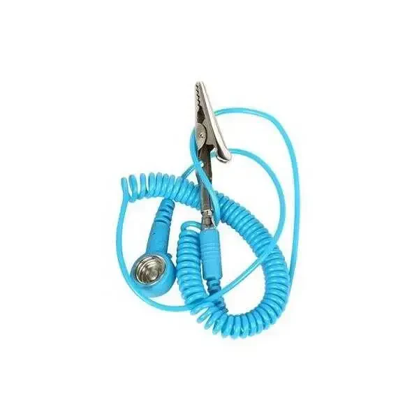 Antistatik Kablolu Bileklik Kablosu Kopça - Banana/Krokodil - Robolink