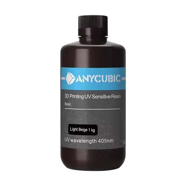 Anycubic 3D Yazıcı Reçine - Bej - 1Kg - 1