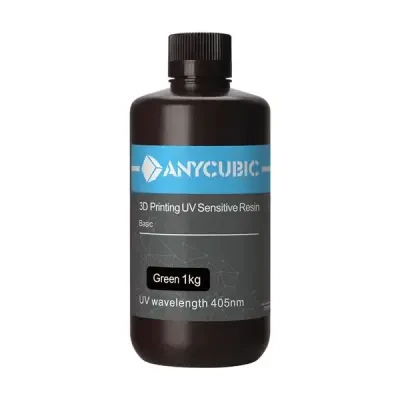 Anycubic 3D Yazıcı Reçine - Yeşil - 1Kg 