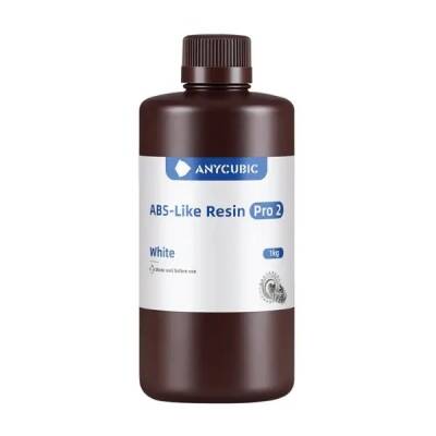 Anycubic ABS Pro 2 3D Yazıcı Reçine - Beyaz - 1Kg - Anycubic