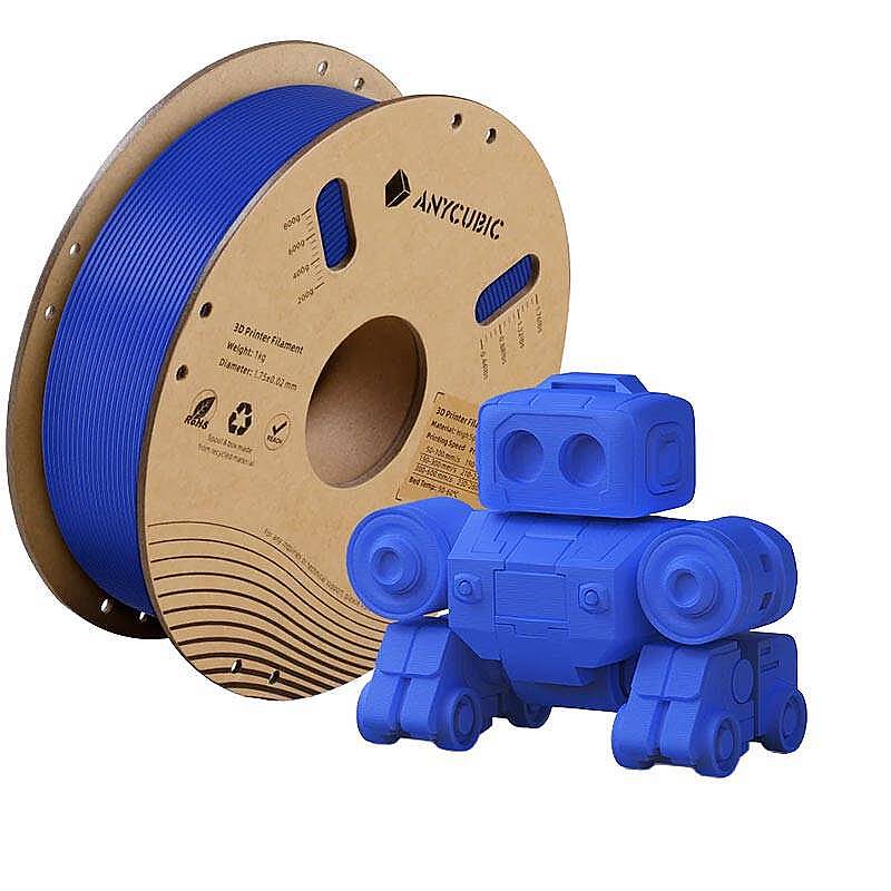 Anycubic Hyper PLA Dazzling Mavi Filament 1.75mm 1000gr - 1