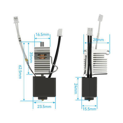 Anycubic Kobra 3 Full Hotend Kit - 0.4mm - 3 data-big=